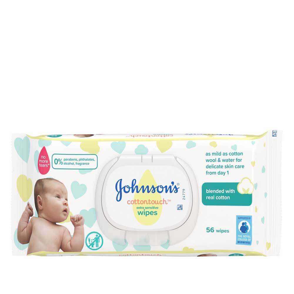 CottonTouch™ extra sensitive wipes